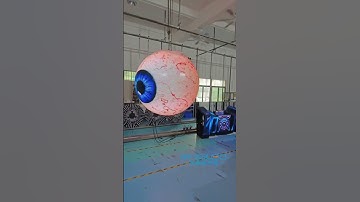 LED Transparent Sphere Display - Customized Creative 3D Sphere #leddisplay #transparentleddisplay