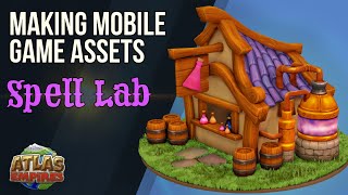 Making Mobile Game Assets - Atlas Empires - Spell Lab screenshot 3