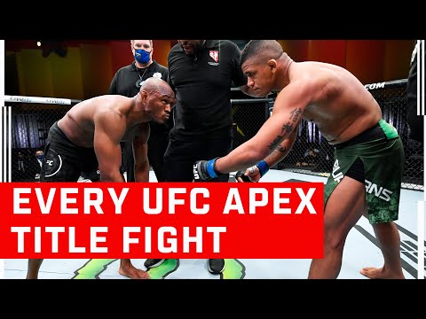 Every UFC APEX Title Fight