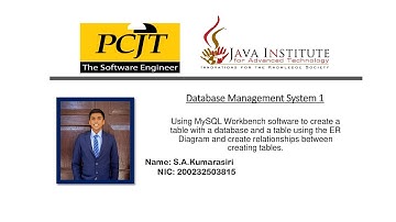 Using MySQL Workbench software to create  relationships between creating tables. (One-to-many)