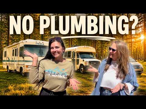 She Owns 3 RVs But Uses NO Plumbing | How She Really Lives