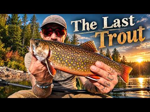 THE LAST BROOK TROUT - A Fall Overnight Canoe Camp