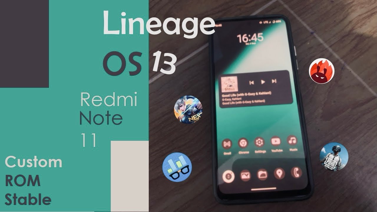 Best Custom ROM for Gaming Lineage OS 20 Android 13 Redmi Note 11 ...