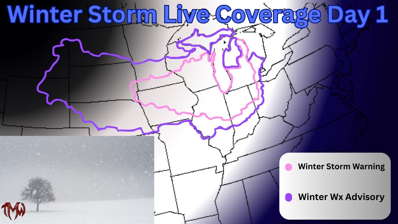 Winter Storm Live Coverage: Major Midwestern Snowstorm - YouTube