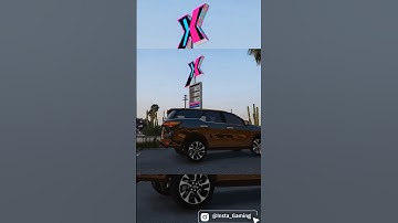 All new Toyota Fortuner Legender 2023🔥🤩 in Gta v,Enhanced Realistic Graphics #shorts #trendingshorts