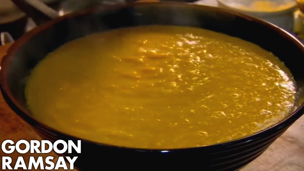 Curry Spiced Sweetcorn Soup by Gordon Ramsay ctm magazine CTM
