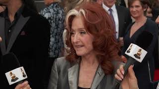 BONNIE RAITT Red Carpet Interview | 2022 GRAMMYs