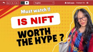 Is NIFT WORTH the hype? Fees, placements? #nift #situationtest2026 