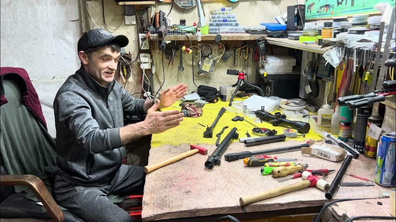 Замена ствола на Хатсан 125 е - YouTube