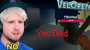 CAN I SOLO THE MINOTAUR? | Scyushi Plays Veloren: Cube World (Free to Play Voxel MMORPG) - Part 11