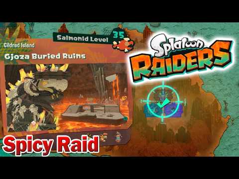 Splatoon Raiders - Gjoza Buried Ruins (Spicy Raid)