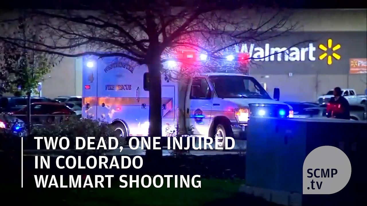 Two dead, one injured in Colorado Walmart shooting - YouTube
