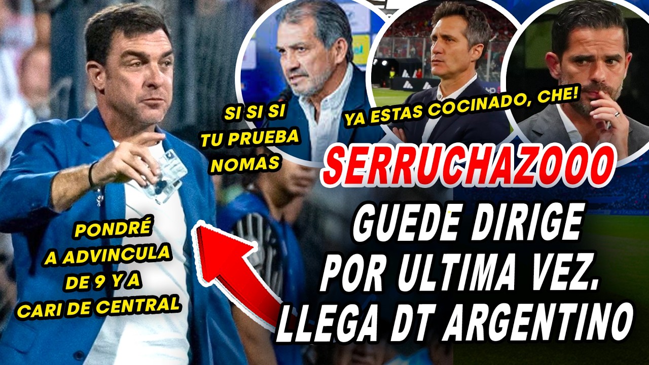 GUEDE INVENTA OTRA ALINEACIÓN contra BOYS pero NAVARRO YA TIENE su REEMPLAZO DT ARGENTINO VIENE a AL