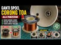 Mengganti spoel corong toa ala pakistan