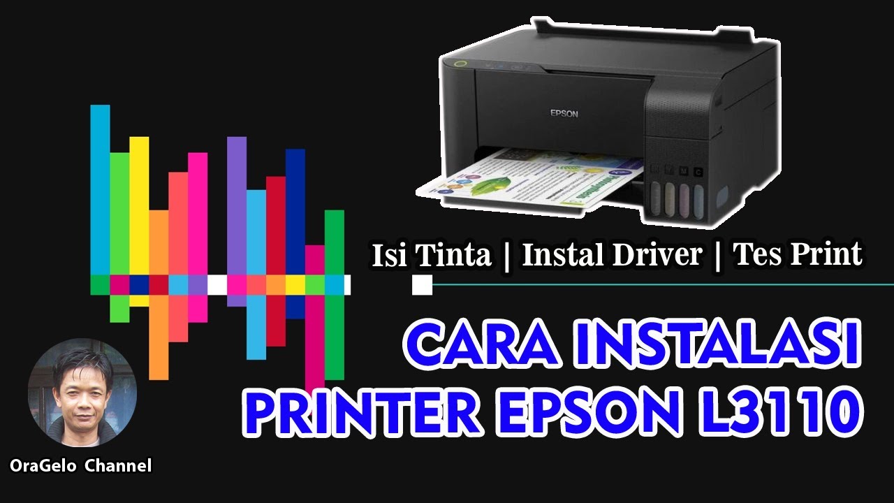 Cara menginstal printer epson l3210