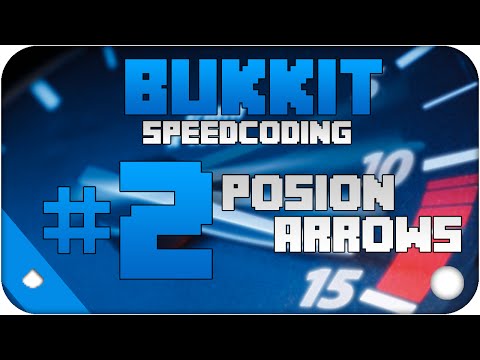 Bukkit Speedcoding | PosionArrows [HD]