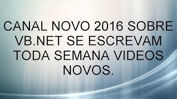 VB.NET COMO ABRIR PASTAS E ARQUIVOS COM TRATAMENTO DE ERROS 2016