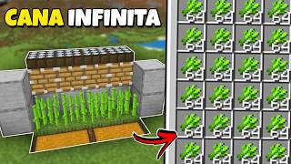 MELHOR FARM DE CANA DE TODOS OS TEMPOS no Minecraft Bedrock 1.21/26+!