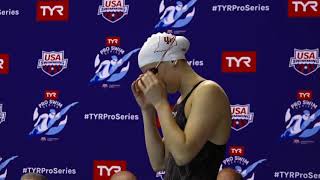 Women’s 200m Breast A Final | 2019 TYR Pro Swim Series - Bloomington