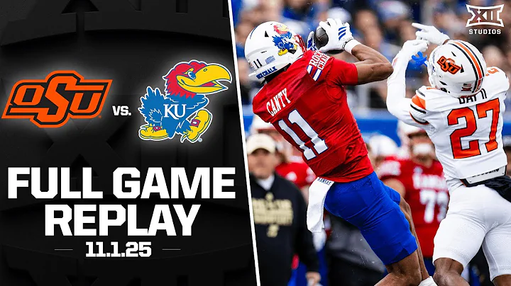 Oklahoma State vs. Kansas Full Game Replay (11.1.25) | 2025 Big 12 Football