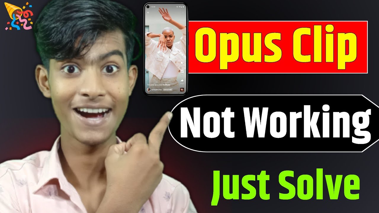 Opus clip kaise use kare Opus clip not working YouTube