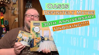 Oasis Definitely Maybe 30th Anniversary Edition Unboxing!!!! #oasis