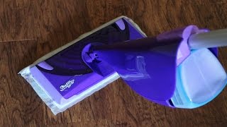 Swiffer WetJet Review + Demo on Wood Floors!