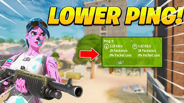 How To LOWER Your PING In Fortnite - Network Optimization Guide! ( Chapter 2 Season 5)