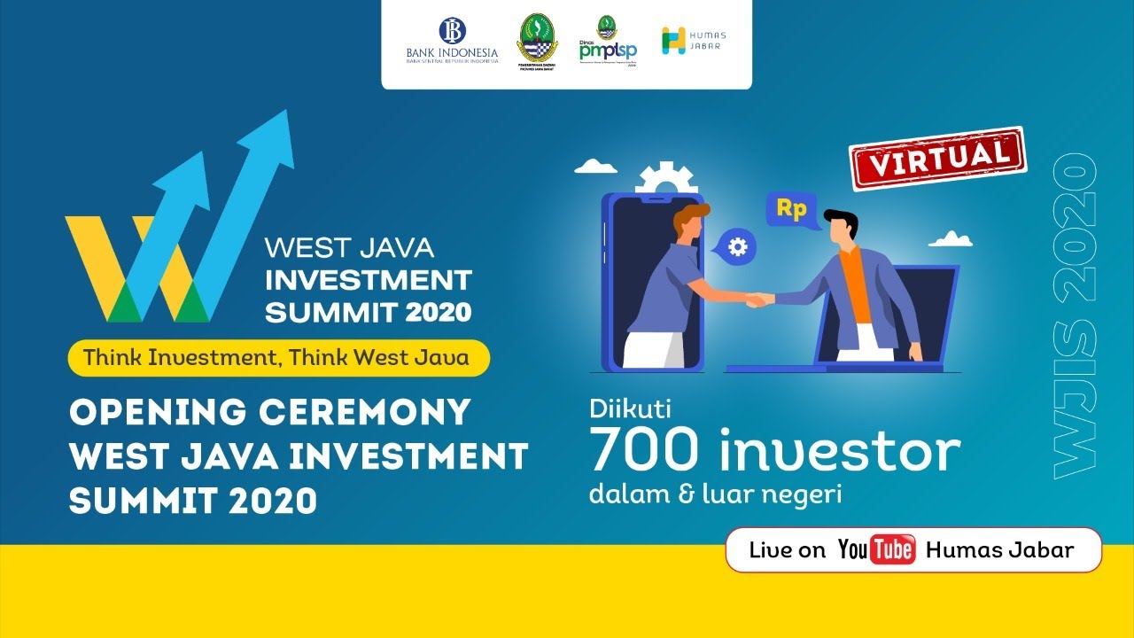 Opening Ceremony West Java Investment summit 2020 - YouTube
