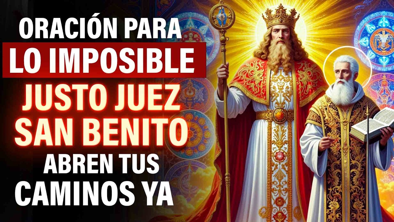 ORACIÓN PARA LO IMPOSIBLE - JUSTO JUEZ Y 3 ARCANGELES ABREN TUS CAMINOS YA