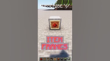 How to get a REDSTONE SIGNAL from an ITEM FRAME!? | Redstone with PsiVolt #minecraft #redstone