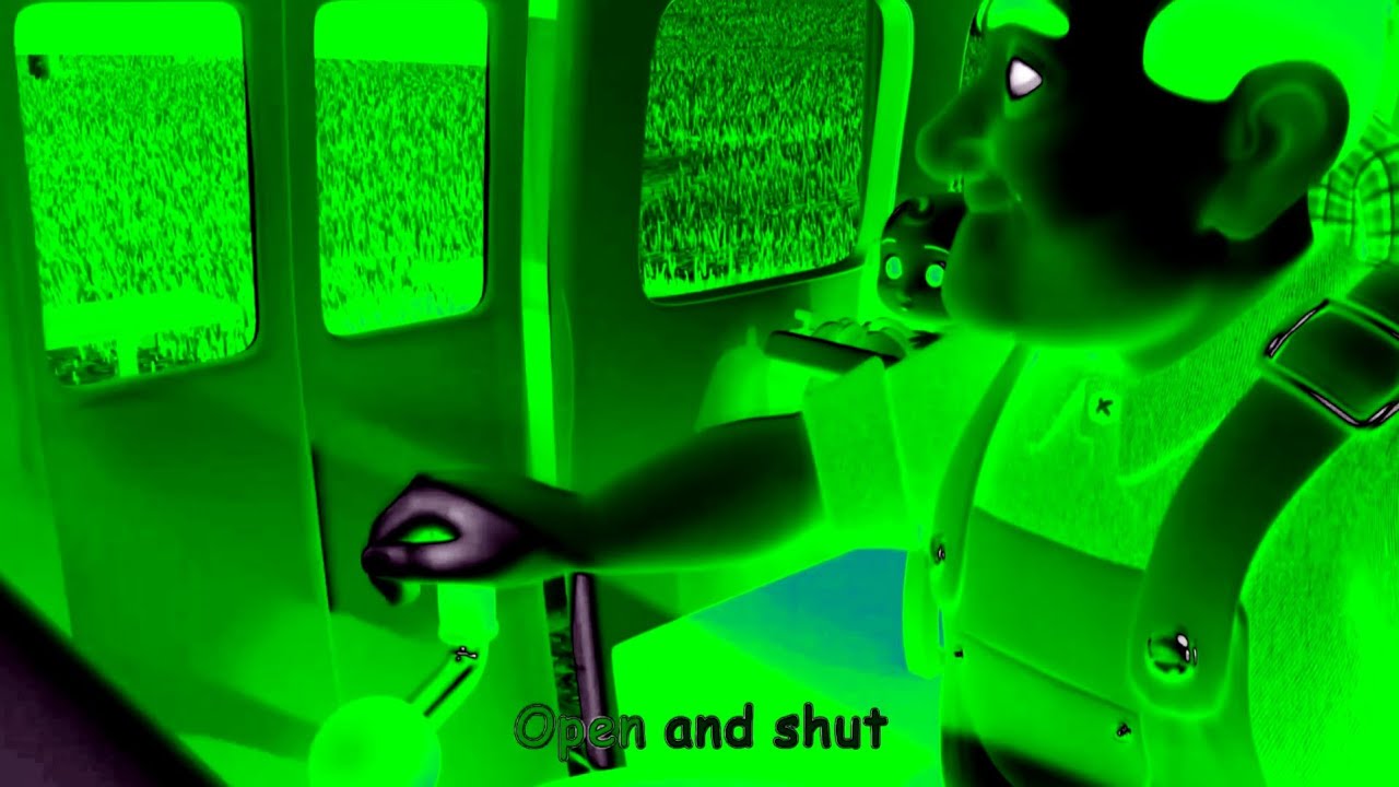 Wheels on the Bus , Door Open and Shut! Sparta Pitch Effects Sponsored By Gamavision Csupo effects