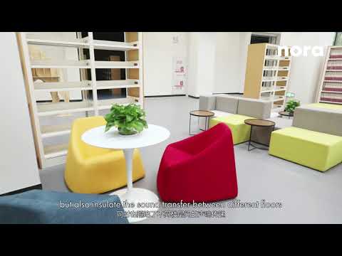 Weifang Hansen International School | Weifang City, China | nora® flooring