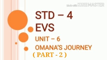 Std 4 EVS Unit 6 Omana