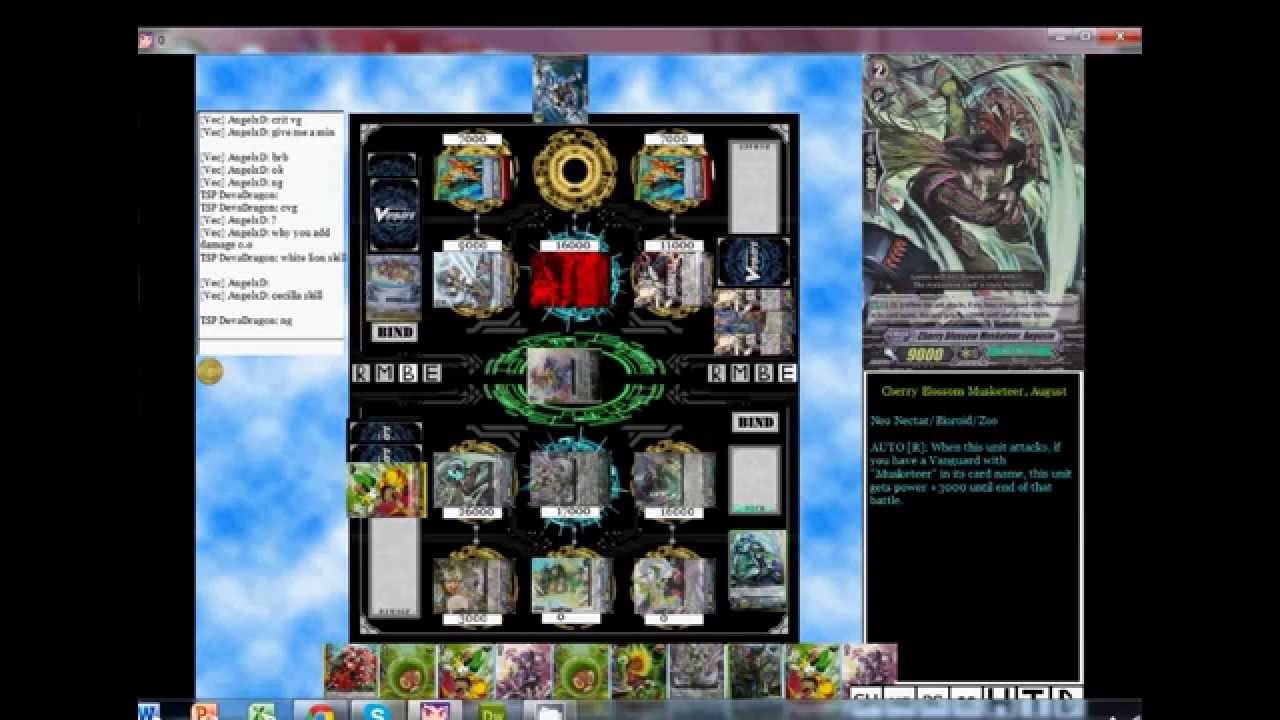 Cardfight Area Replay: Musketeers vs Ezel Scissors