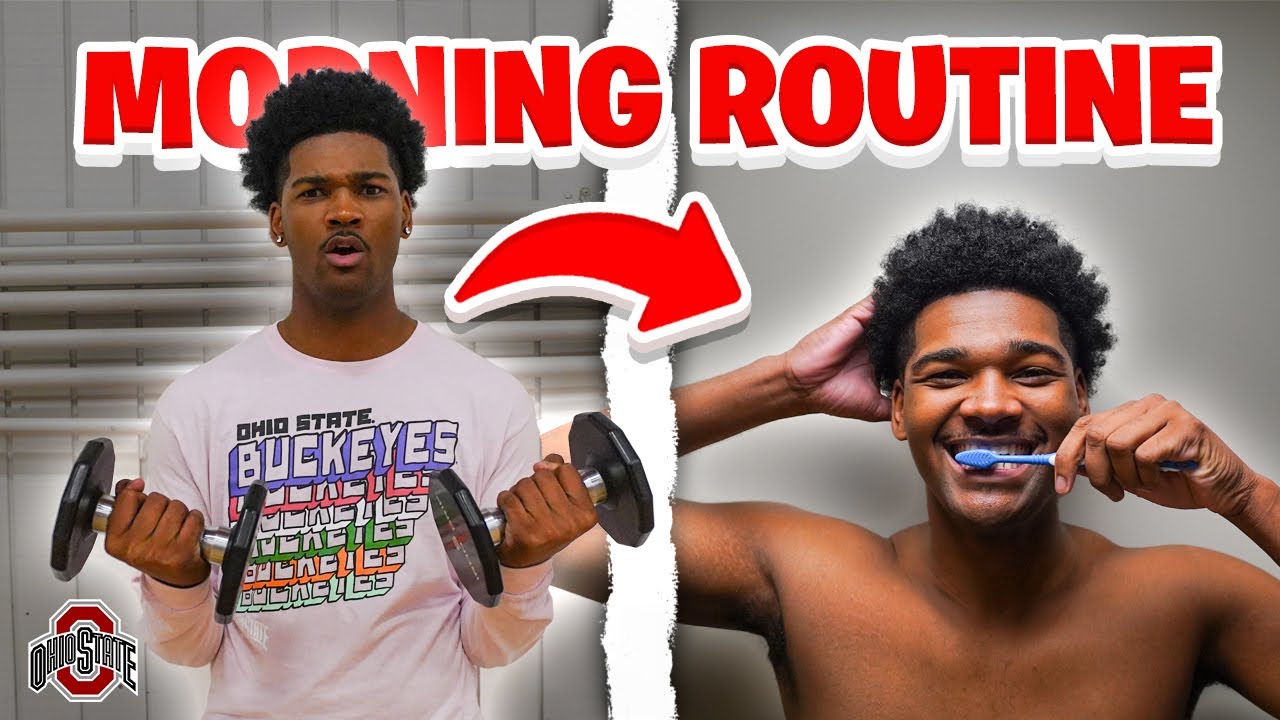 Ohio State Student Daily Routine MY COLLEGE MORNING ROUTINE AT OHIO STATE | GYM, SELF-CARE, STUDYING ...