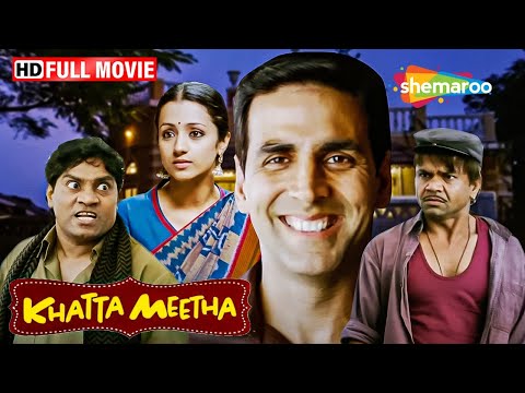 अक्षय कुमार और राजपाल यादव की जबरदस्त कॉमेडी मूवी - Khatta Meetha - Akshay, Johnny, Rajpal - HD