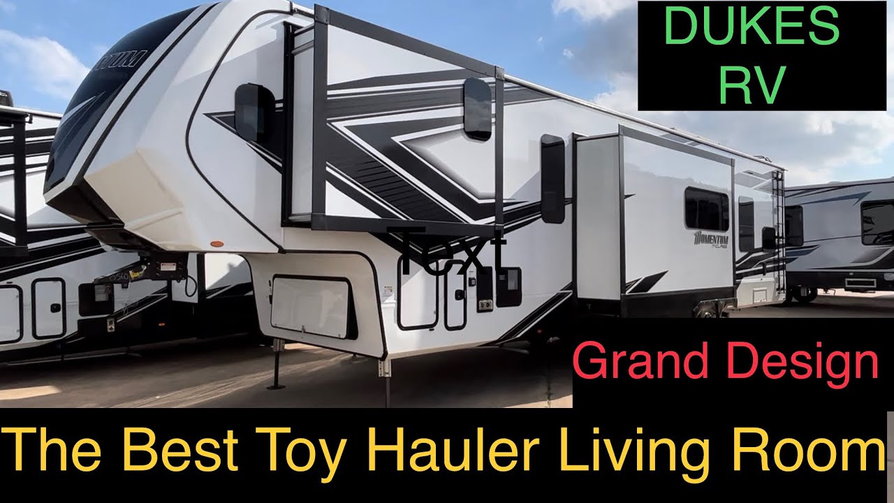 2023 Grand Design Momentum 395MS 5th Wheel Toy Hauler 14’ Garage