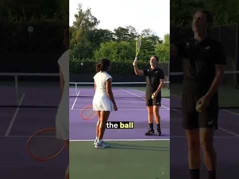 The slice serve doesn’t click? Try this tip!