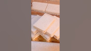 How to make wafer at home/making  homemade wafer