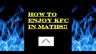 Dividing Fractions Using KFC (KEEP, FLIP, CHANGE)!!!