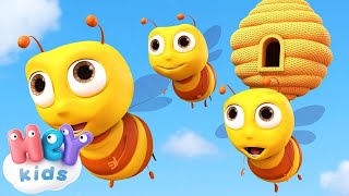 Las Abejas cancion infantil | HeyKids Español  Canciones para bebés