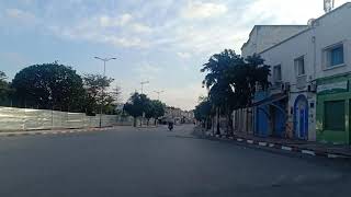 أغلبية ساكنة ازمور في بيوتها ليوم الخميس .شارع محمد الخامس كنموذح