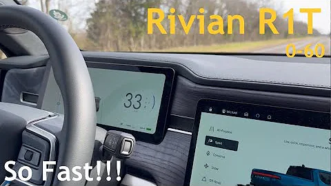 Rivian R1T 0-60 Test (Conserve, All Purpose, and Sport Mode)