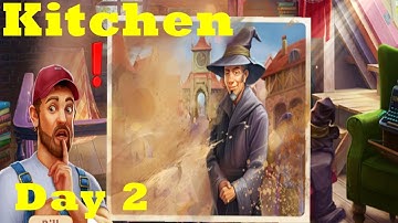 Manor Matters Kitchen Renovation Complete Day 2 HD Walkthrough | 3 match game | Android | ios | app