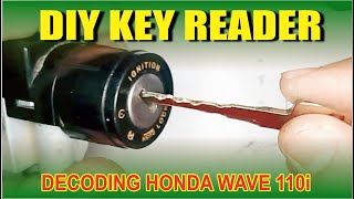 HONDA WAVE 110i LOST KEY REPLACEMENT VIA DIY KEY READER