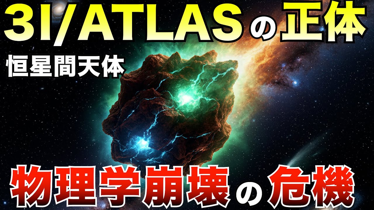 【衝撃】理論が通じない恒星間天体「3I/ATLAS」は何者か？  オウムアムア・ボリソフを超える“規格外”の旅人