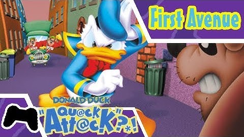 Donald Duck: Quack Attack [PS1] // Duckburg 1 - First Avenue