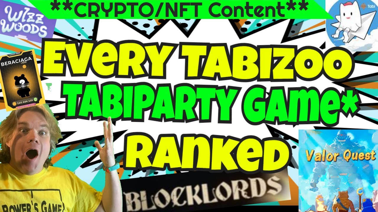 18 TabiParty Games Ranked *TabiZoo event featuring Wizzwoods, Blocklords,  Space Nation online*