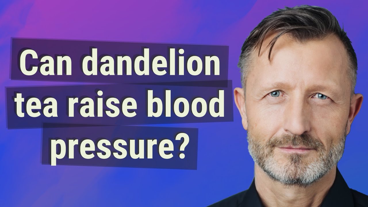 Can Dandelion Tea Raise Blood Pressure YouTube